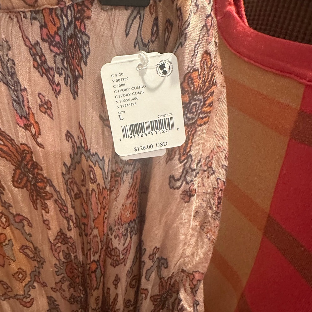 Free people NWT Clover maxi skirt sold out color - Picture 6 of 6
